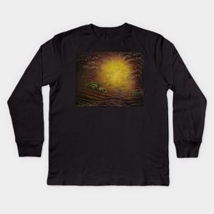 Autumn Pathway Kids Long Sleeve T-Shirt